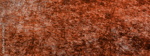 Red grunge texture background of cement plaster wall with cracks, red grunge wall texture. dark red grunge background. Horror Cement texture, wall full of scratches, Scary dark wall, grungy cement.