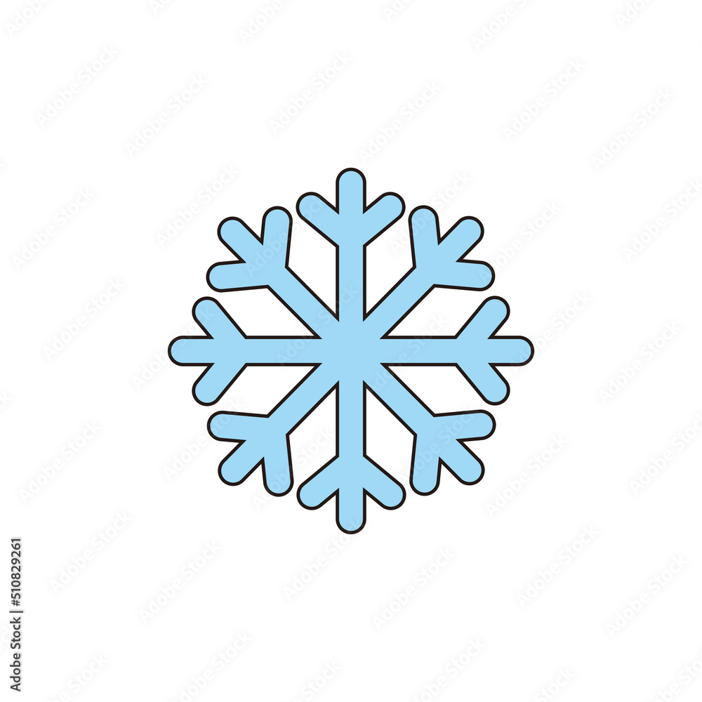 snowflake vector icon symbol illustration snowflake vector icon symbol illustration
