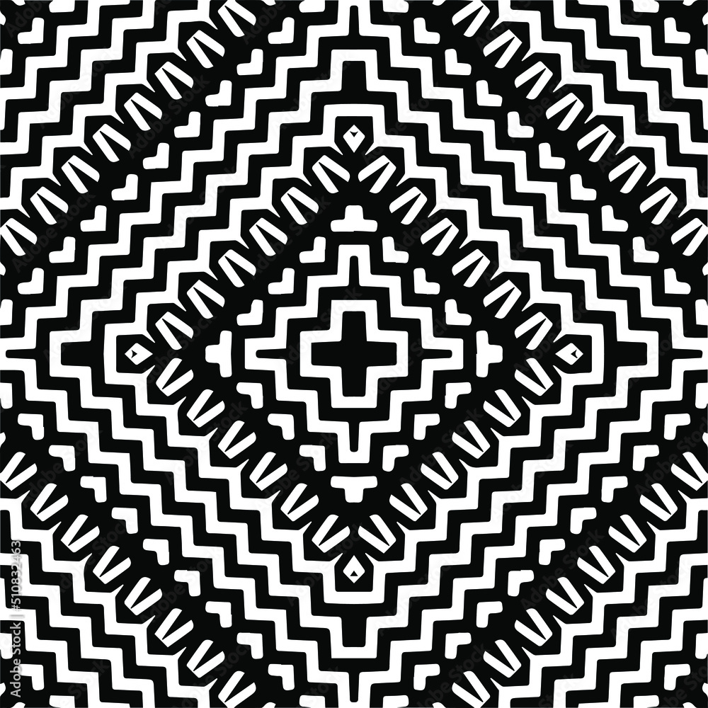 Abstract background with black and white pattern. Unique geometric vector swatch. Perfect for site backdrop, wrapping paper, wallpaper, textile and surface design. Abstract background with black and white pattern. Unique geometric vector swatch. Perfect for site backdrop, wrapping paper, wallpaper, textile and surface design.