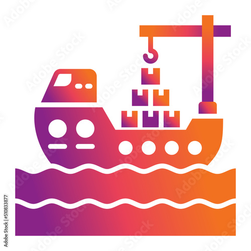Cargo Ship Icon