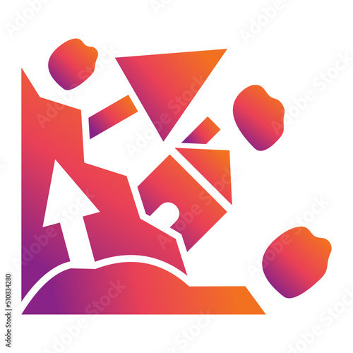 Land Slide Icon