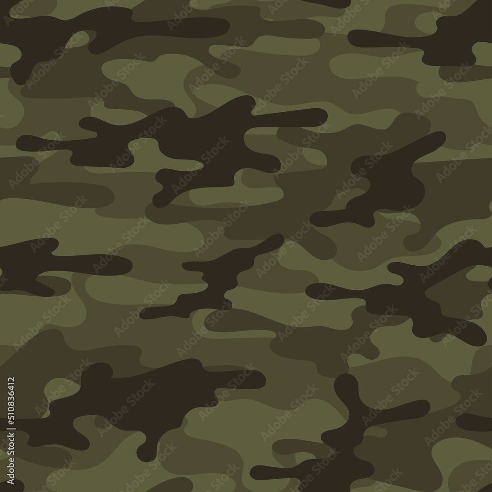 Fototapeta premium seamless camouflage. print on clothes or print. vector.