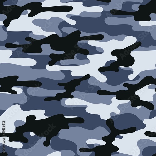 army vector camouflage print, seamless pattern for clothing headband or print.