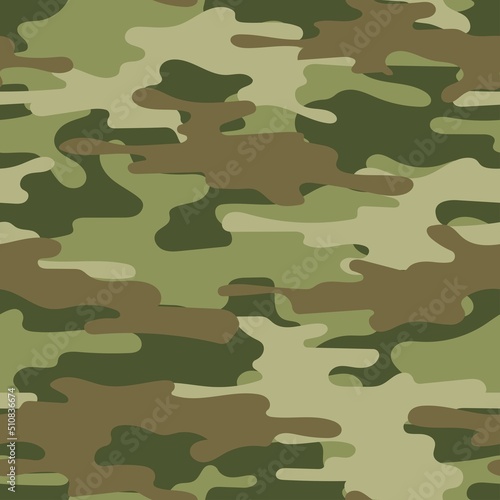 modern military vector camouflage print, seamless pattern for clothing headband or print. camouflage from pols
