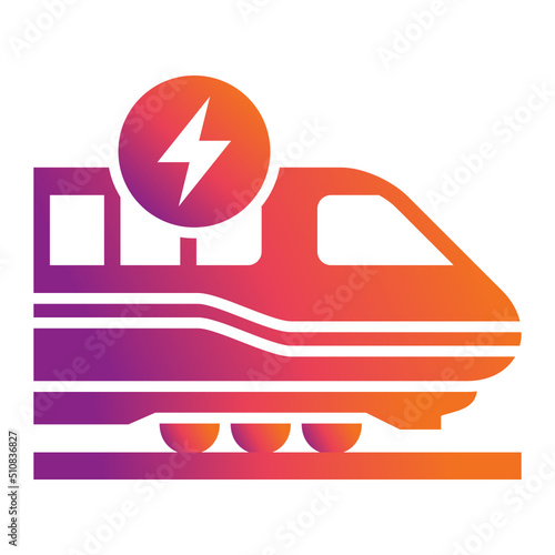 Electric Train Icon