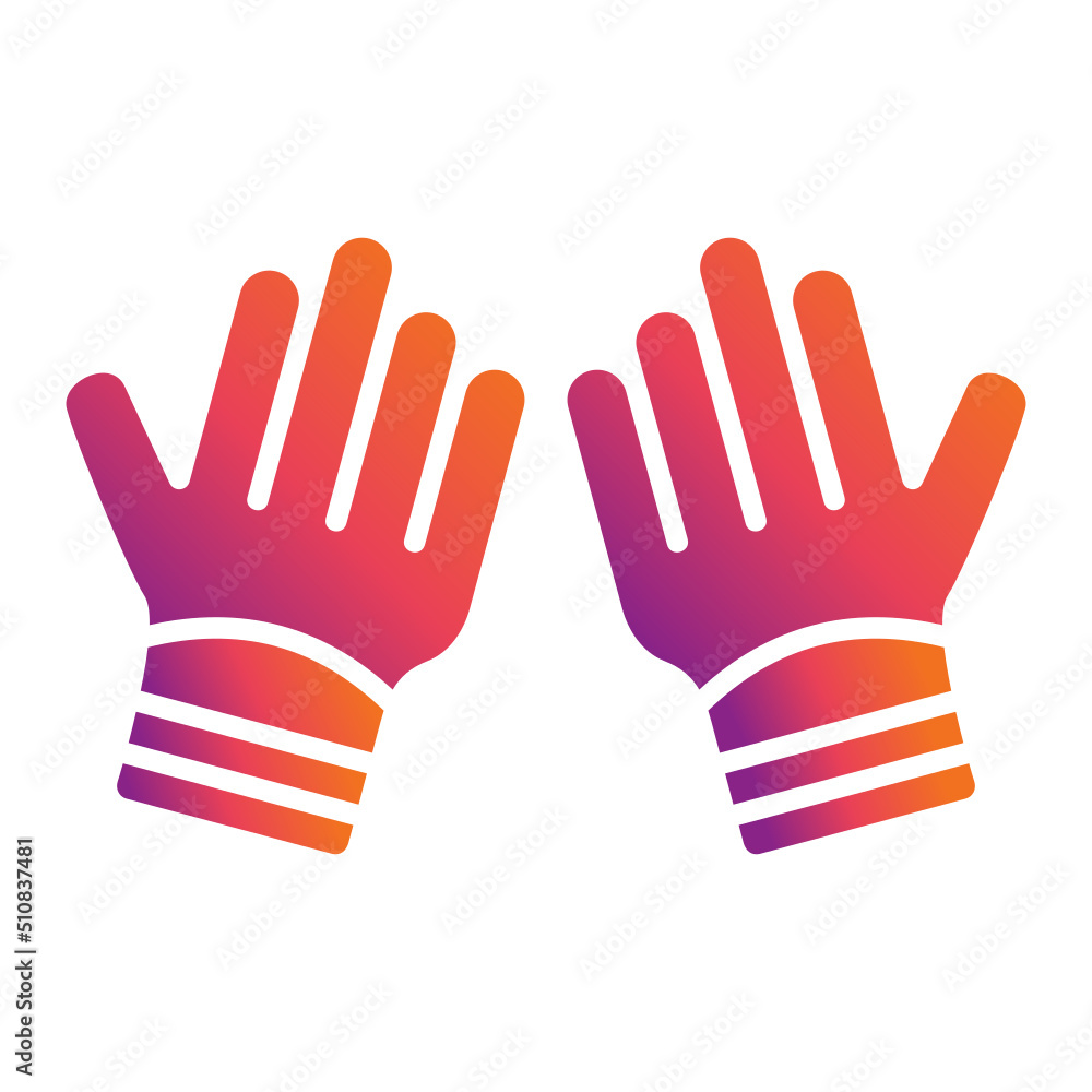 Obraz premium Gloves Icon