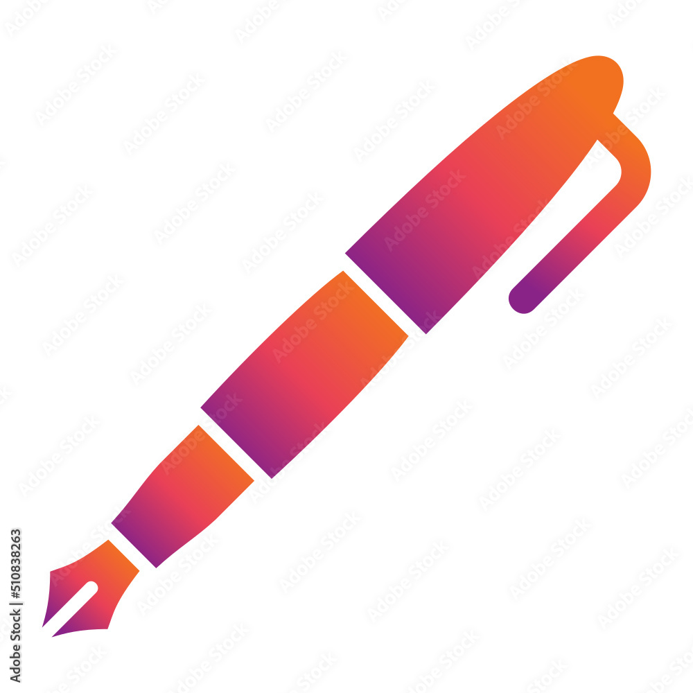Fountain Pen Icon Fountain Pen Icon