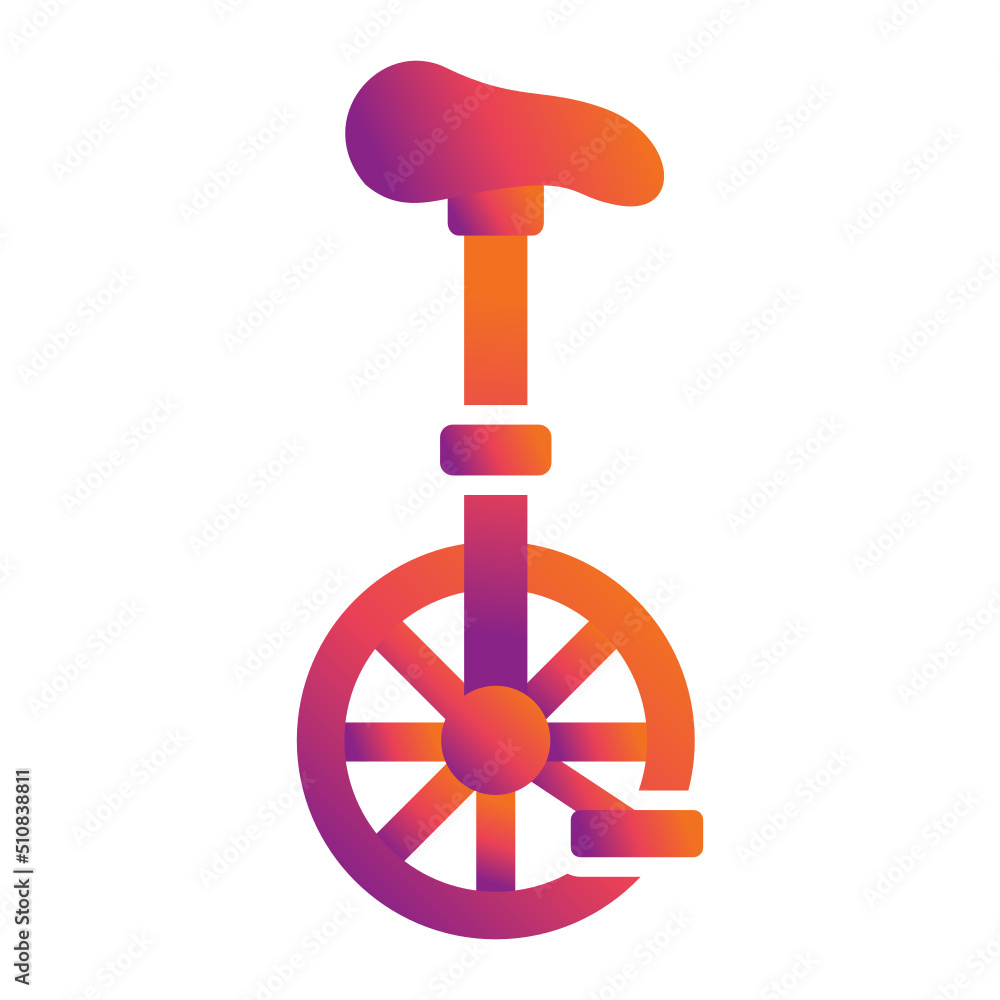 Unicycle Icon Unicycle Icon