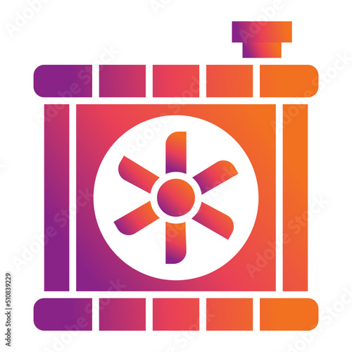 Car Radiator Icon