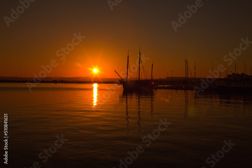 Tramonto in sicilia