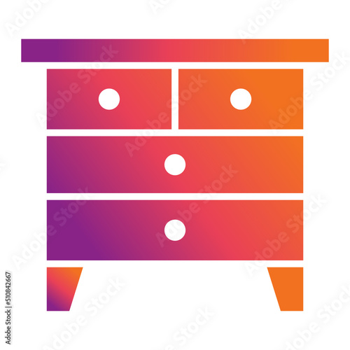 Chest of Drawers Icon