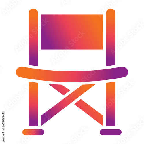 Camping Chair Icon