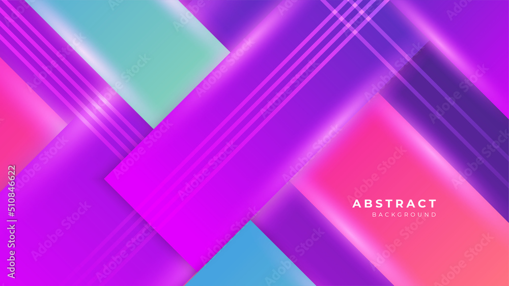Abstract colorful purple pink shapes presentation background. Gradient dynamic lines background. Modern mosaic pattern colorful geometric design background Abstract colorful purple pink shapes presentation background. Gradient dynamic lines background. Modern mosaic pattern colorful geometric design background