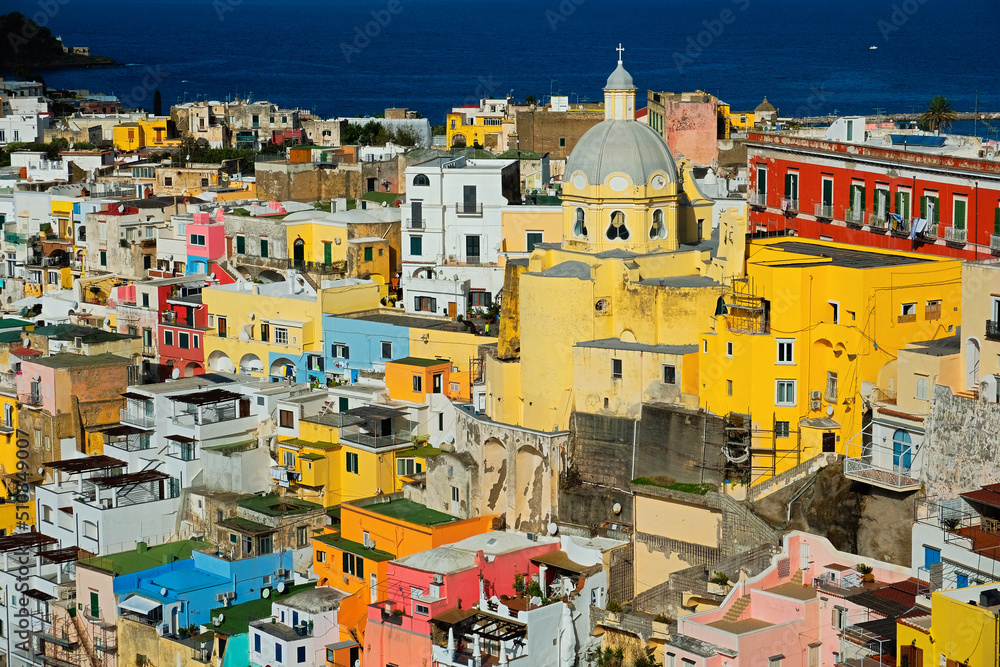 Procida Island, the Italian Capital of Culture 2022 , Metropolitan City of Naples, Campania, Italy