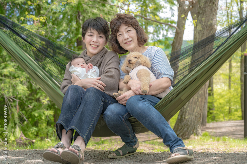 家族でキャンプ 家族でキャンプ