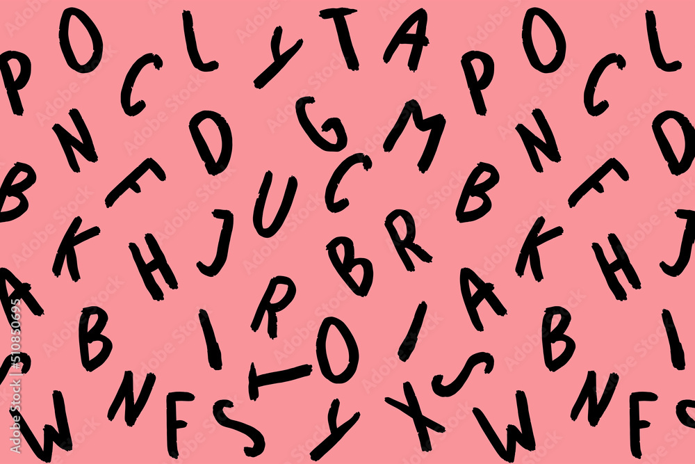 template with the image of keyboard symbols. set of letters. Surface template. pastel purple red background. Horizontal image template with the image of keyboard symbols. set of letters. Surface template. pastel purple red background. Horizontal image