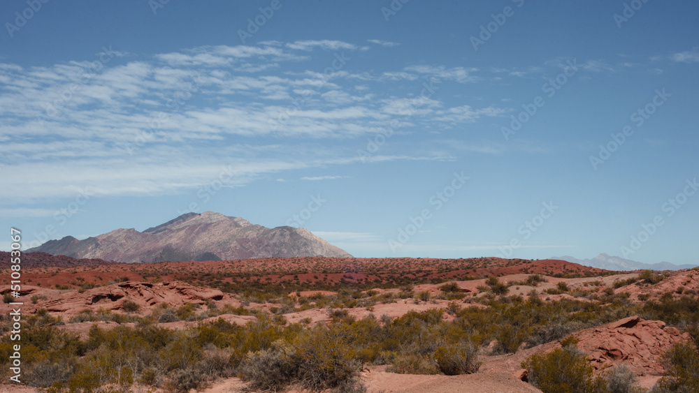 Desierto y montañas