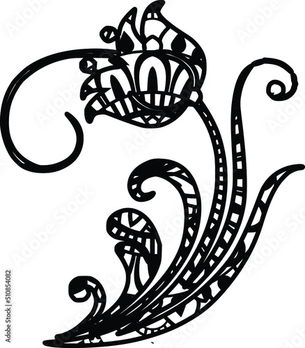 Mandala design. You can change the color and size of the design. Will fit well as a design on a shirt or in your shadow box. You can also use laser cutters like Cricut, Glowforge