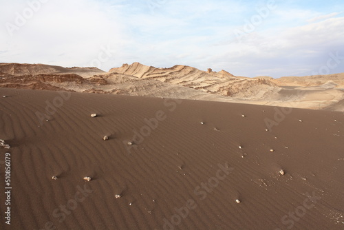 Moon valley of Atacama desert