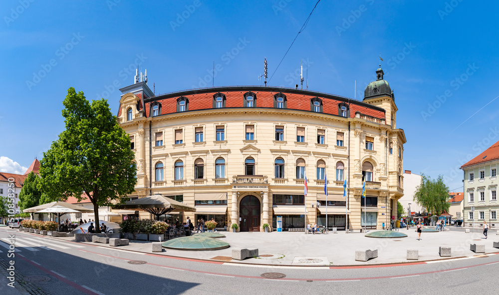 Fototapeta premium Celje City or National Hall
