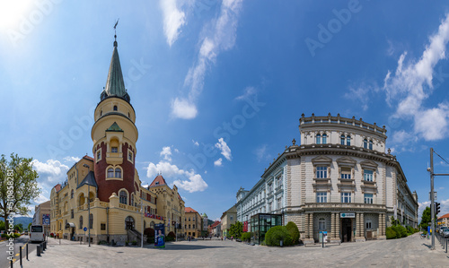 Celje Hall and Krekow Square photo
