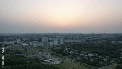 View from minsk city.