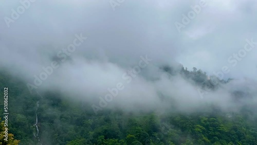 Clouds and mists, Gangtok, Sikkim, India photo