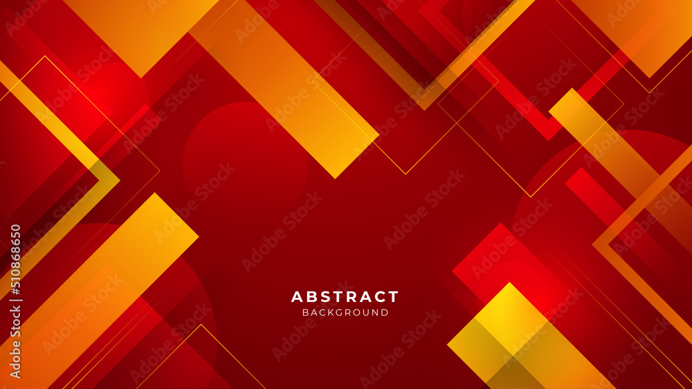 Modern red orange banner geometric shapes corporate abstract technology background. Vector abstract graphic design banner pattern presentation background web template. Modern red orange banner geometric shapes corporate abstract technology background. Vector abstract graphic design banner pattern presentation background web template.