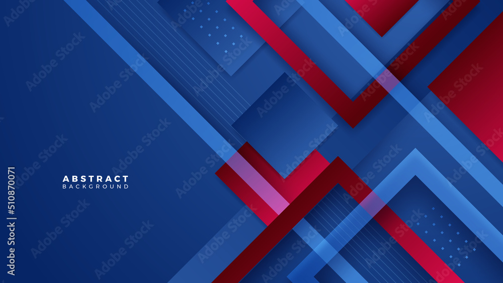 Abstract blue red banner geometric shapes geometric light triangle line shape with futuristic concept presentation background Abstract blue red banner geometric shapes geometric light triangle line shape with futuristic concept presentation background