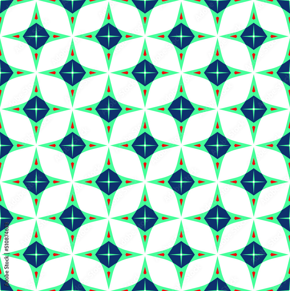 Abstract Geometric Tile Style Retro Pattern Three Color Minimal Trendy Fashion Design Perfect for Allover Fabric Print Abstract Geometric Tile Style Retro Pattern Three Color Minimal Trendy Fashion Design Perfect for Allover Fabric Print