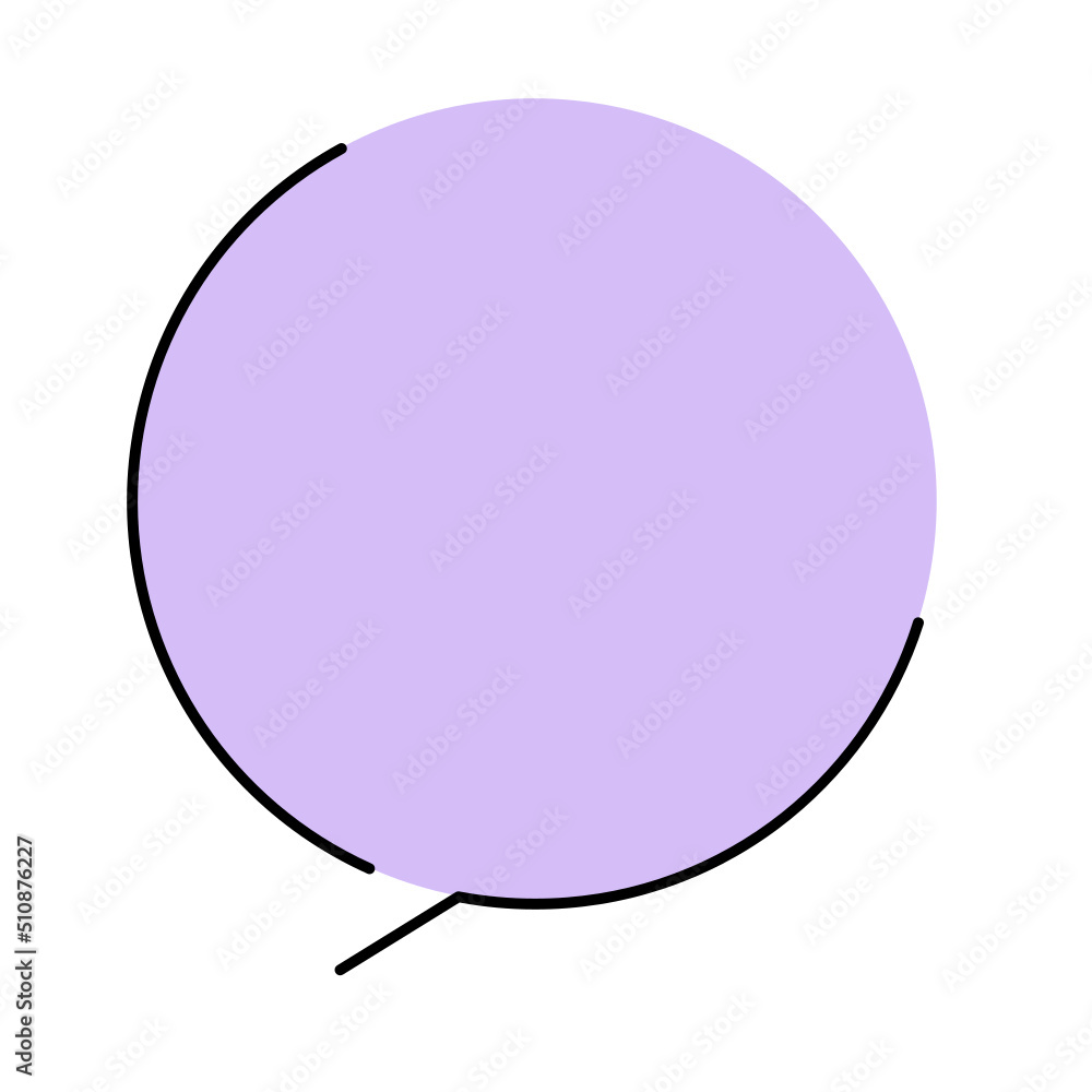 circle speech balloon
circle speech balloon