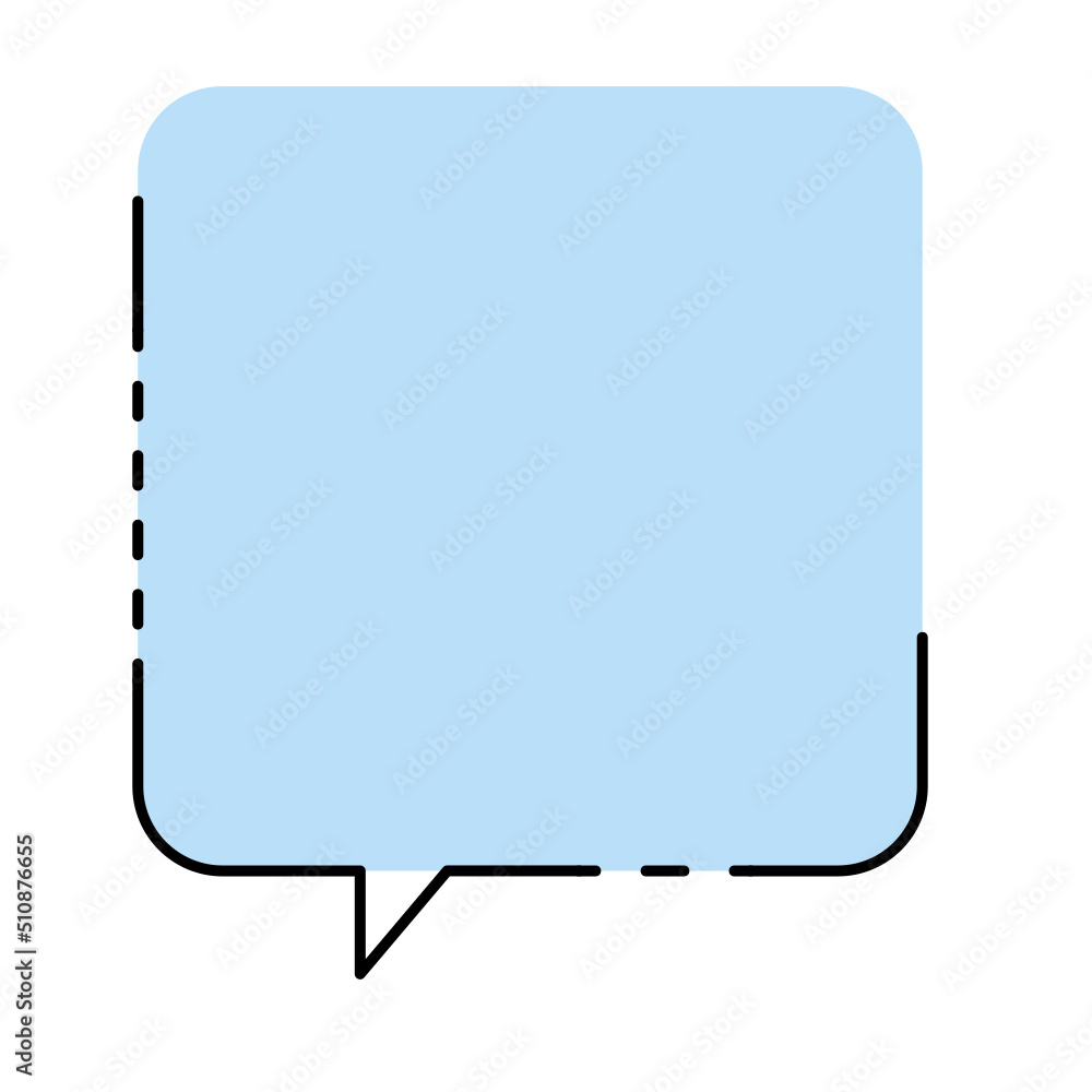 square speech balloon
square speech balloon