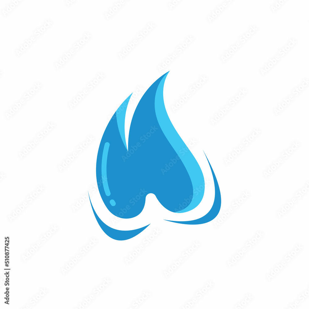 abstract w letter water concept design icon vector template abstract w letter water concept design icon vector template