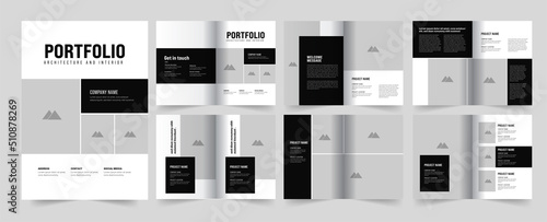 Architecture portfolio and interior portfolio design