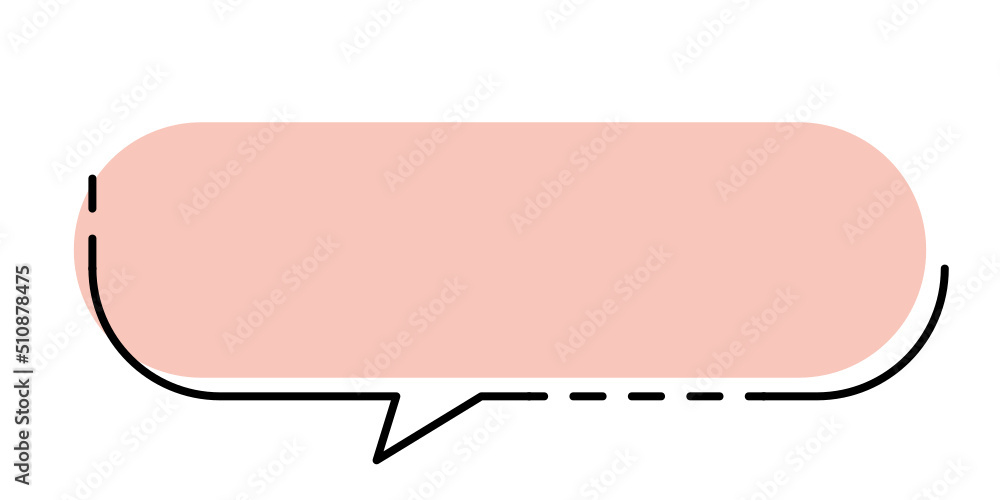 pastel speech bubble
pastel speech bubble