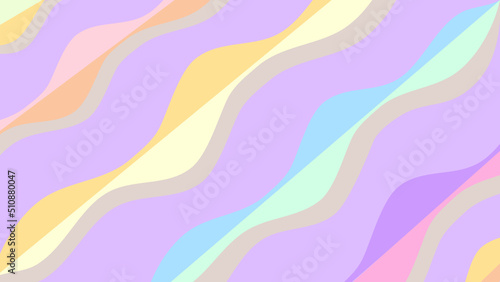 abstract background waves of cotton candy