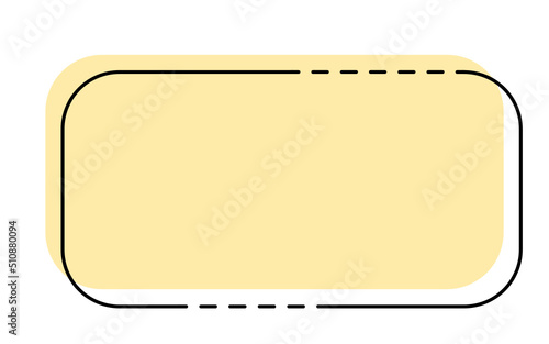 minimal rectangle frame
