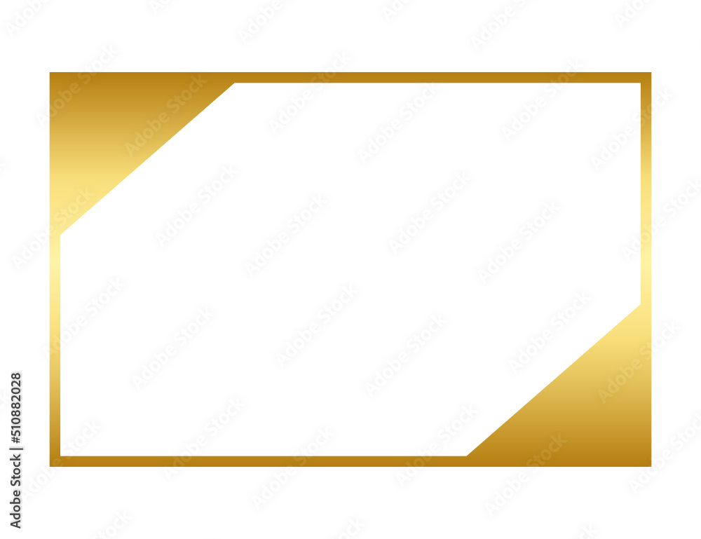 gold simple rectangle frame
gold simple rectangle frame