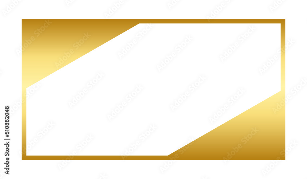 gold simple rectangle frame
gold simple rectangle frame