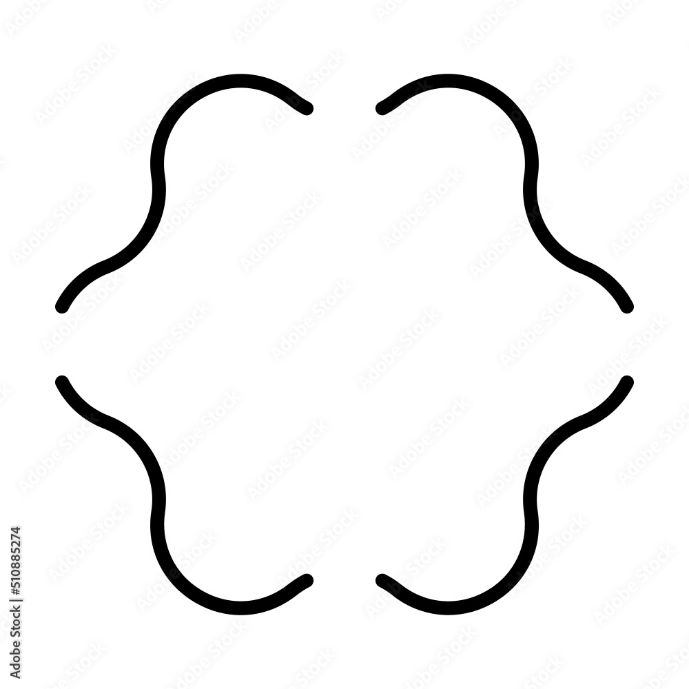 round wavy frame
round wavy frame