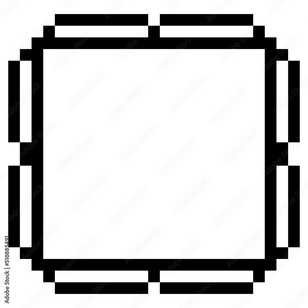 pixel square frame
pixel square frame