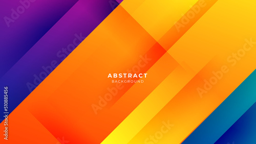 Minimal colorful banner geometric shapes abstract modern background design. Design for poster, template on web, backdrop, banner, brochure, website, flyer, landing page, presentation, and webinar
