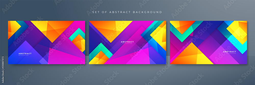 colorful vibrant vivid geometric shapes abstract modern technology background design. Vector abstract graphic presentation design banner pattern background web template. colorful vibrant vivid geometric shapes abstract modern technology background design. Vector abstract graphic presentation design banner pattern background web template.