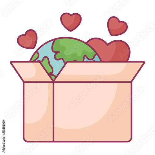 donation box icon