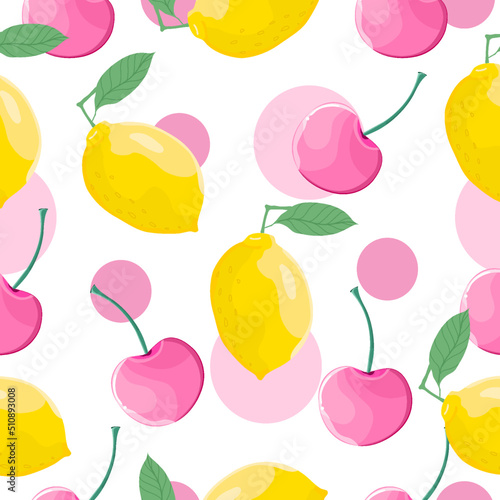 seamless pattern with fruit