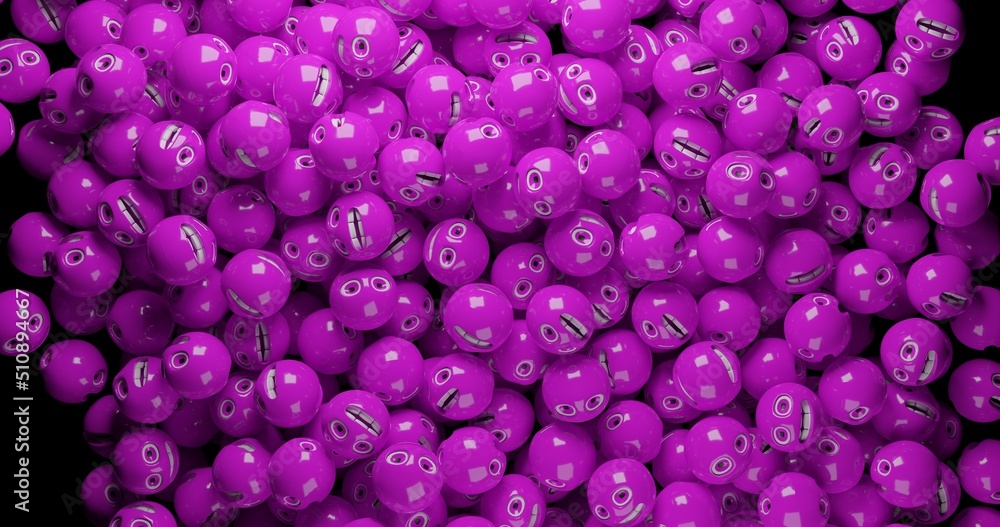 color character balls made in 3d color character balls made in 3d