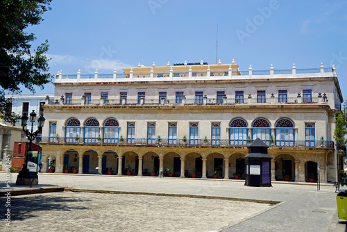 building around san francisco de asis square photo