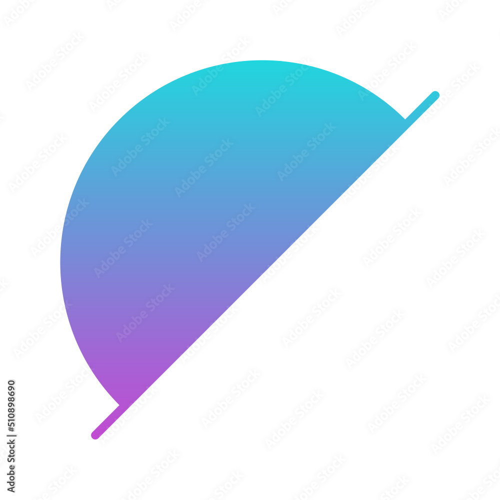 gradient half circle shape
gradient half circle shape