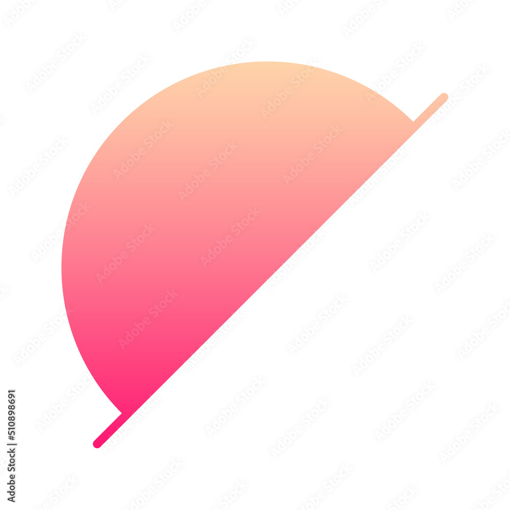 gradient half circle shape
gradient half circle shape