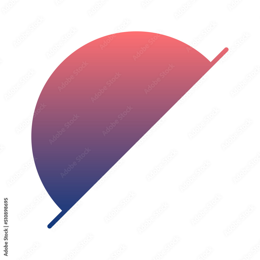 gradient half circle shape
gradient half circle shape